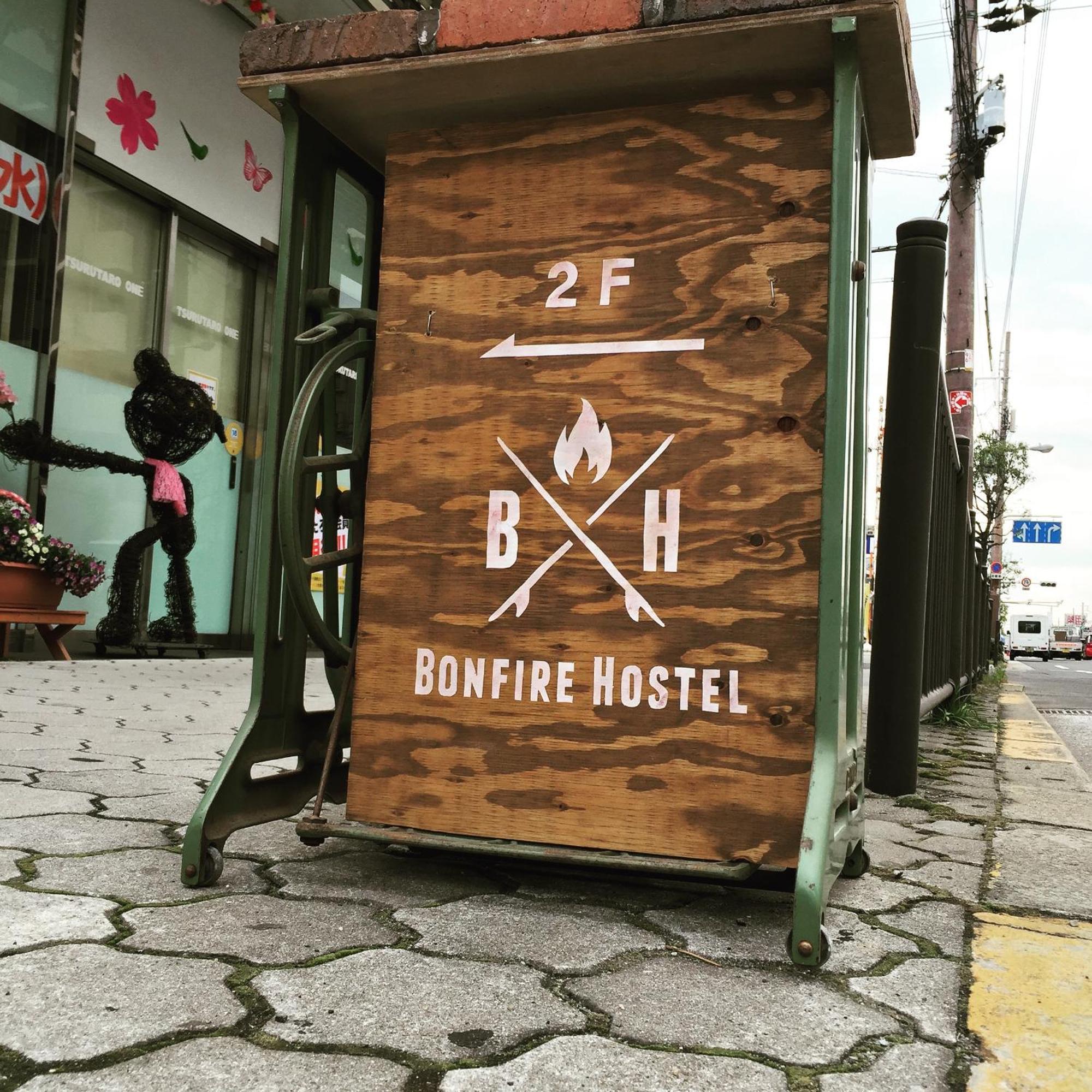 Bonfire Hostel Осака Екстер'єр фото